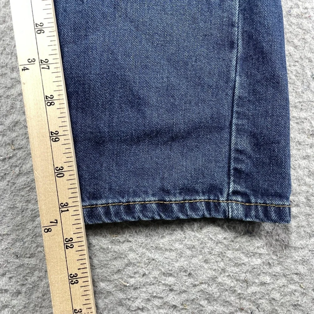 Levis 511 Jeans Mens 34x32 Blue Medium Wash Slim Straight Stretch Denim Pants